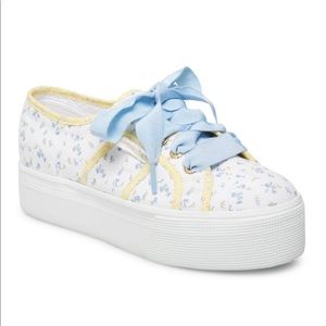 SUPERGA x Loveshackfancy platform sneaker